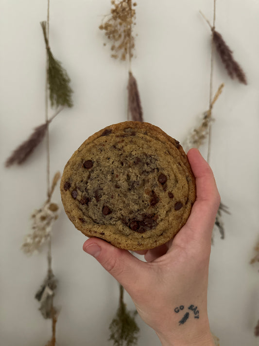 Vegan Sourdough Chocolate Chip Cookies: 6 Pack